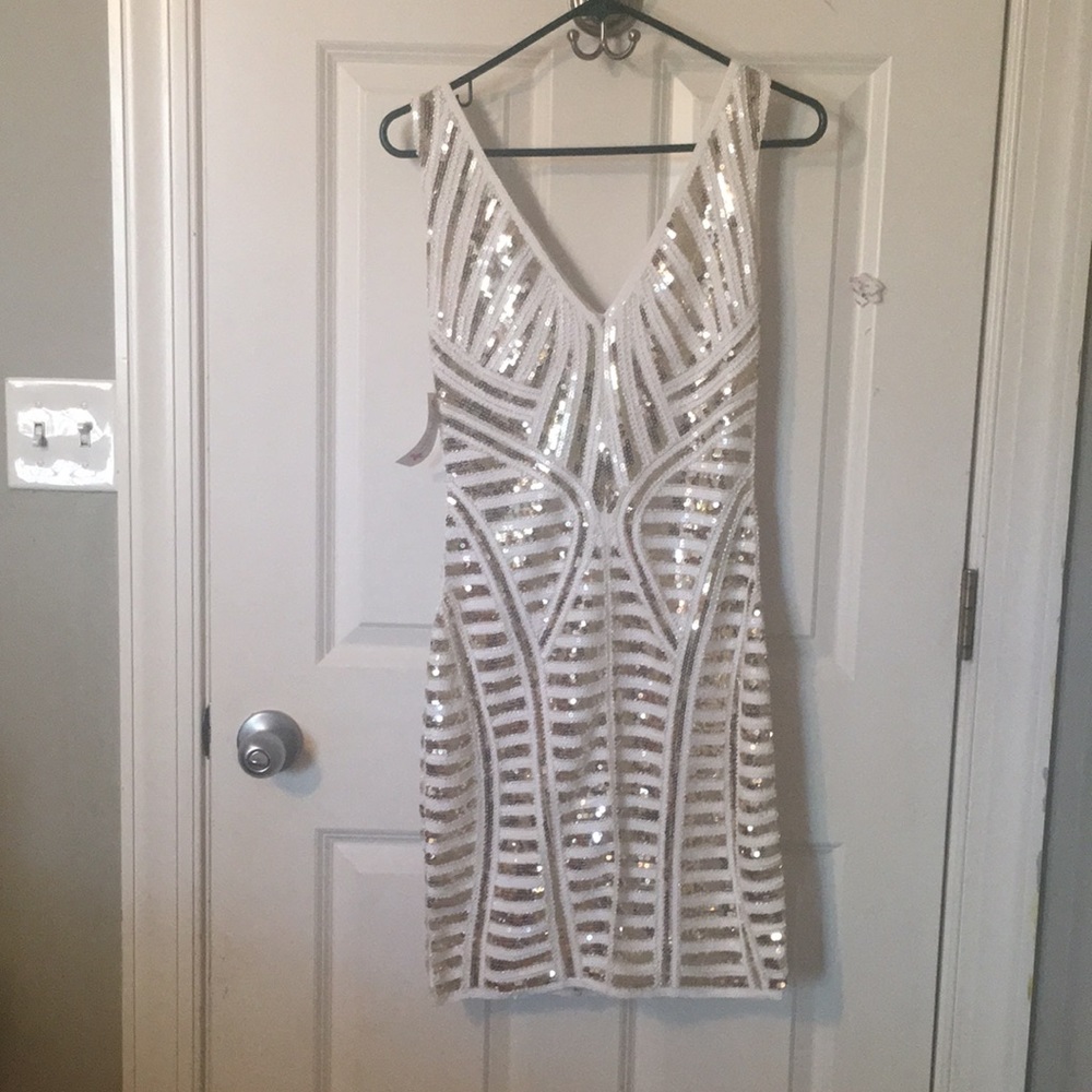 Mini sequin dress